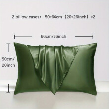 Satin-Kissenbezug-Set
