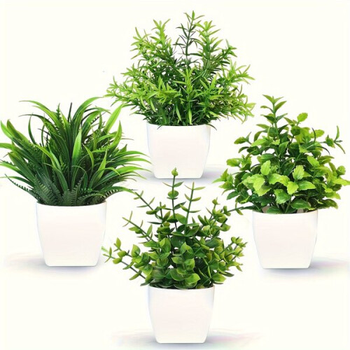 Artificial potted plant for decor