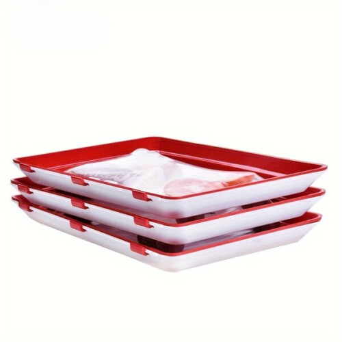 Reusable food storage container set, 3 pcs