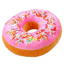 3D donut pillow for decor