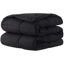 Lightweight blanket with polyester filling