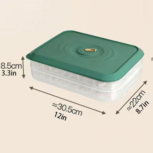 Multi-layer food storage box with lid