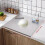 Stainless steel cutting board with edge 1