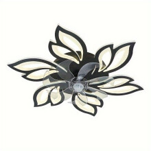 Ceiling light with fan