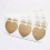 Heart-shaped scratch stickers 1