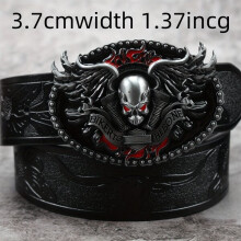 PU leather men's belt