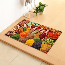 Non-slip kitchen and bathroom mat