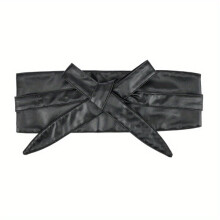 Classic PU belt for women