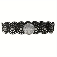 Vintage polyurethane belt for women