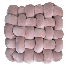 Handmade knot pillow