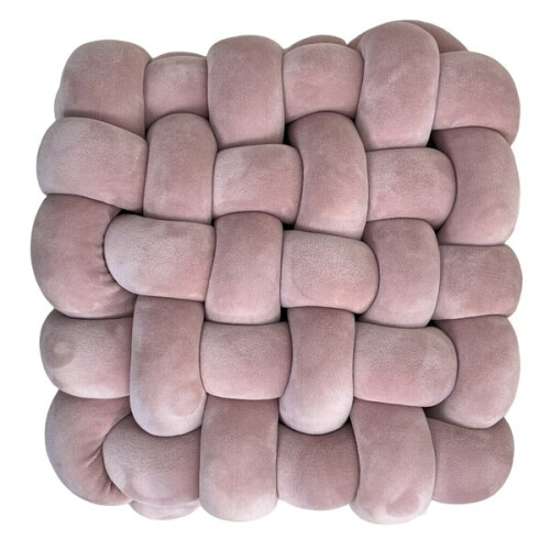 Handmade knot pillow