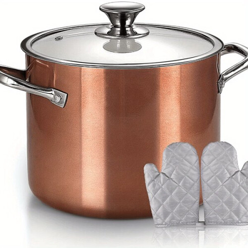 Universal non-stick pot with lid