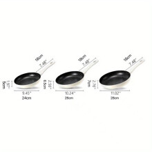 Non-stick pan with granite coating