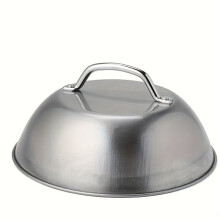 Stainless steel grill lid
