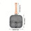Two-hole non-stick aluminum frying pan 1