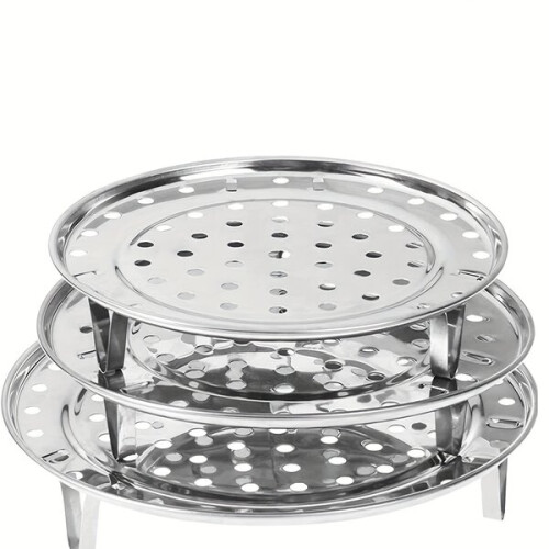 Stainless steel steaming rack