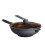 Wok aus Edelstahl mit Deckel 1