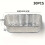 Mini aluminum bread baking pans 1