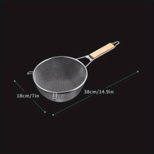passoire fine de cuisine en acier inoxydable