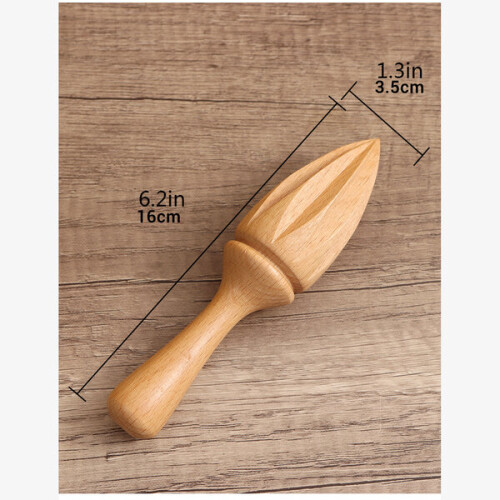 Houten handmatige citruspers