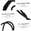 Archery Band for Bow Pulling Archery Trainer Equipment Puller Stretch Band for Arm Back Finger Strength Training 3