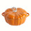 Multifunctional pumpkin-shaped cast iron soup pot. 1