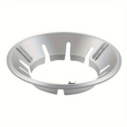 Round metal hood for the kitchen
