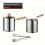 Stainless steel fryer with strainer 1