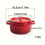 Enameled cast iron casserole 1