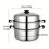 Stainless steel evaporator 2 layers 1