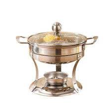 Roestvrijstalen Yin Yang Pot