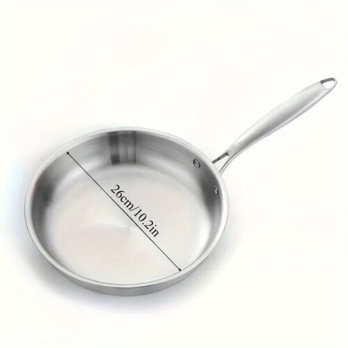Stainless steel non-stick pan set
