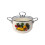 Premium thick enamel pot - large capacity. 1