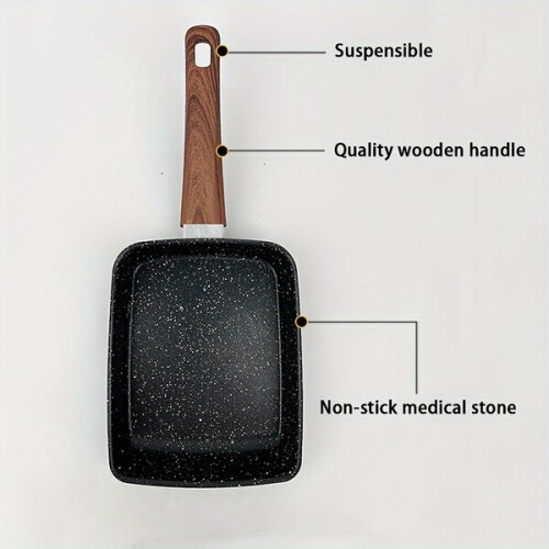 Japanese cast iron tamagoyaki pan