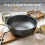 Cast iron frying pan with lid 1
