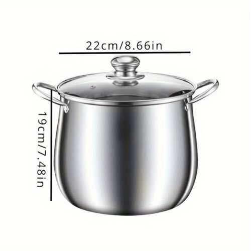 Stainless steel pot 22cm