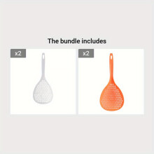 Plastic colander with handle