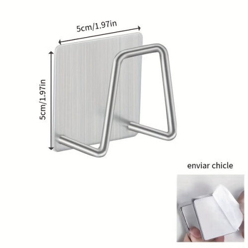 1/3/5pcs Screwless Sponge Shelf, Multifunctional Kitchen Hanger.