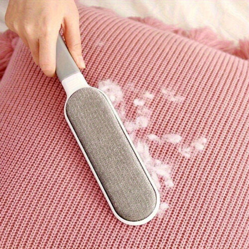 Double-sided lint remover - manual fabric scraper