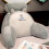 Decorative bed pillow with supports 1