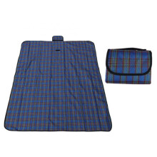 Large 150x180cm Sandproof & Waterproof Picnic Blanket for Beach, Camping, Hiking – Blue