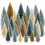 Artificial mini Christmas trees 1