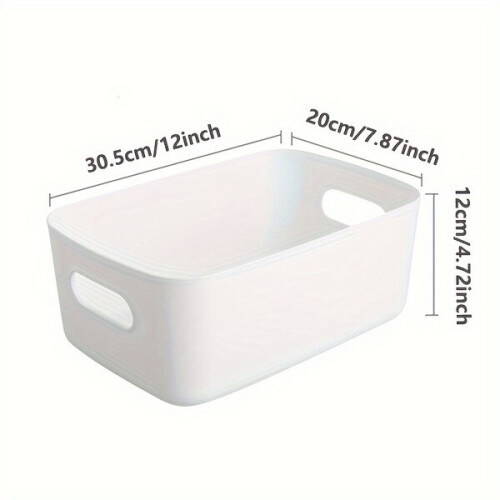 Multifunctional Durable Plastic Storage Box for Kitchen, Bathroom
