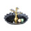 Elegant three-tier plastic serving tray 1