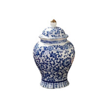 Keramische theedoos in Chinese stijl met deksel