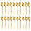 Set goldener Kaffeelöffel, 20 Stück 1