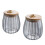 Japanse glazen opbergcontainers 1