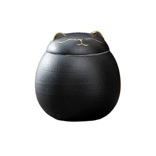 Ceramic food grade tea container with lid