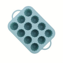Moule à pâtisserie en silicone en forme de fleur, 12 portions