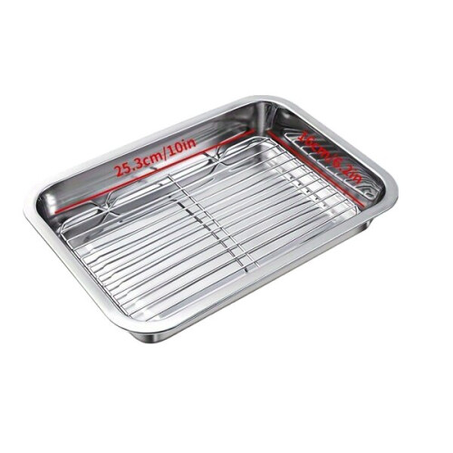 Stainless steel baking set